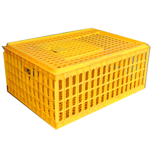 Wholesale chicken crate plastic chicken transportation cage poultry bird cage transportation