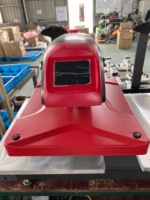 Presse à Chaud Électrique Automatique Double Station Personnalisée pour Sublimation, Machine d'Impression de T-shirts à Plat, 110V/220V, Garantie 1 An
