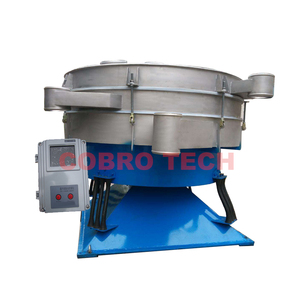 Tamis vibrant personnalisable en acier inoxydable Tumbler Tumbler de criblage de particules avec le tamis de vibration de noyau de moteur de traitement des aliments - Product Image 1