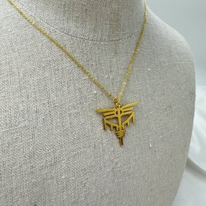 Nuovo prodotto della mitologia norrena collane da donna nuovo arrivo 2023 valchiria simbolo ciondolo in acciaio inox femminile Power collane - Product Image 4