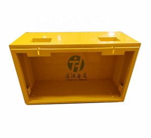 กันน้ำโลหะรถบรรทุกเตียง <span class=keywords><strong>Jobsite</strong></span> กล่องเครื่องมือโลหะที่มีล้อ - Product Image 4