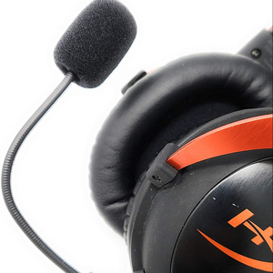 Ancreu ชุดหูฟังถอดเปลี่ยนได้, ชุดหูฟังเพลงเกมไมค์สำหรับ Kingston <span class=keywords><strong>HyperX</strong></span> <span class=keywords><strong>CLOUD</strong></span> 2 II <span class=keywords><strong>Cloud</strong></span> <span class=keywords><strong>Core</strong></span> <span class=keywords><strong>Cloud</strong></span> <span class=keywords><strong>Cloud</strong></span> Pro cloudx - Product Image 1