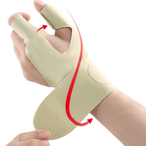 Sıcak satış yeni yumuşak bilek kompresli bağlama kolları bilek başparmak desteği sıkıştırma eldiven - Product Image 4