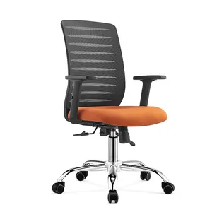 Vendita On Line buon prezzo sedie girevoli per Computer in rete con schienale medio sedie da ufficio in tessuto a rete