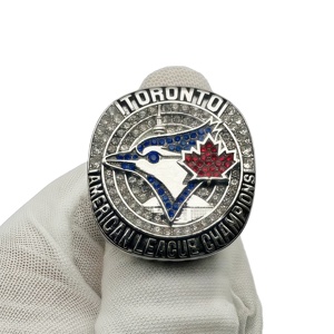 Anillo de Campeonato de la Liga Americana 2025 de los Toronto <span class=keywords><strong>Blue</strong></span> Jays con Caja de Exhibición - Product Image 1