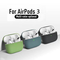 OEM/ODM – étui de protection pour écouteurs Apple Air-pods, housse de protection en Silicone avec anneau mousqueton, vente en gros