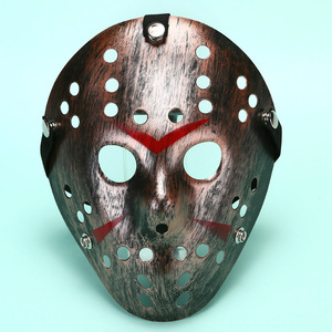 หน้ากากเจสันวันฮาโลวีนหน้ากากแฟนซีแบบเต็มใบหน้าตลกอุปกรณ์ประกอบฉากการแสดงสำหรับผู้ชายอุปกรณ์ประกอบฉากคอสเพลย์แบบหนาวัสดุพลาสติกสำหรับงานปาร์ตี้คริสต์มาส - Product Image 3