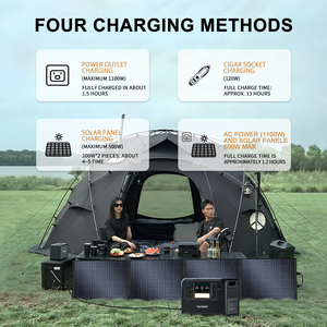 Outdoor Solar <b>Generator</b> Portable Power Bank 2000W UPS Emergency Supply W2000, V2000 Lifepo4 2000W Power Station W2000, V2000 W20 - Product Image 6