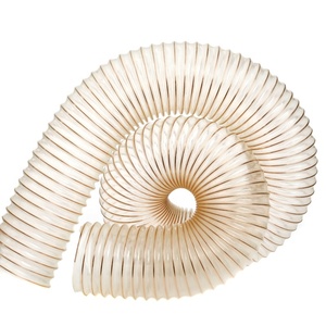 6 Inch Air <strong>Flexible</strong> PVC Spring <strong>Hose</strong> with Steel Wire Ducting Collection from Plastic Tubes PU Steel Wire <strong>Hose</strong> - Product Image 4