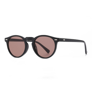 Retro Round <b>Sunglasses</b> Full Rim Tortoise Shell Frame UV400 Protection Unisex Adult Casual Style - Product Image 2