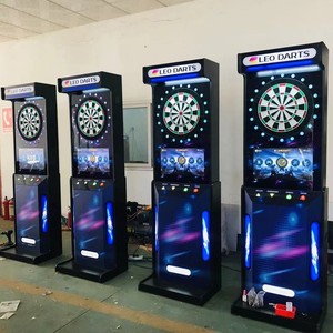 DCF DCF900 <b>Electronic</b> Dart Machine 215cm Height Arcade <b>Game</b> With Led Display And Control Panel For Indoor Entertainment - Product Image 3