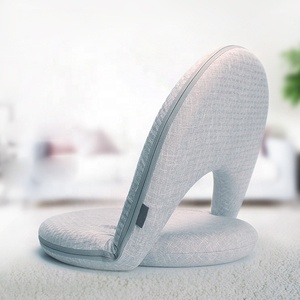 Almofada dobrável para sofá, cadeira de sala de estar japonesa com acolchoamento, portátil, ajustável, para chão - Product Image 2