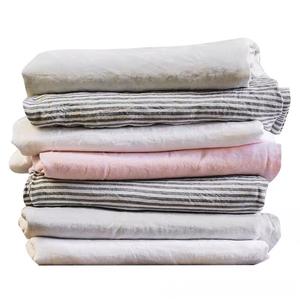 عرض ساخن: أغطية لحاف كبيرة من الكتان الفرنسي النقي المنسوج، معتمدة من OEKO-TEX، 300 خيط، مناسبة لجميع المواسم - Product Image 6