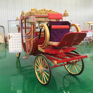 Venta Directa de Fábrica, Carruajes de Caballos de Lujo de 4 Ruedas para Bodas y Turismo, Carruaje Real de Caballos para Bodas y Turismo - Product Image 6