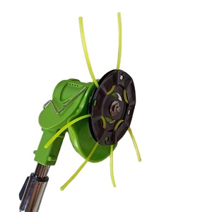 Petite tondeuse à batterie au lithium, tête de coupe spéciale pour herbe, <span class=keywords><strong>plaque</strong></span> de <span class=keywords><strong>fer</strong></span> pour couper l'herbe, pas peur des pierres, corde pour couper l'herbe - Product Image 1