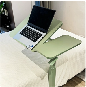 Escritorio de Computadora de Madera Moderno, Económico y Portátil, Simple, con Altura Ajustable para Uso Doméstico - Product Image 2