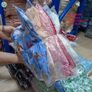 D&M Abiti da Sera Casual all'Ingrosso Stock di Vestiti Casuali dalla Fabbrica Abbigliamento in Blocco Gonna Corta Camicia da Donna Blusa Top Vestito - Product Image 6