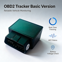 Pelacak GPS 4G OBD2 Mendukung Protokol CAN Bus ISO 15765-4 Pelacakan Real-Time Deteksi ACC & Tegangan