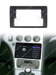 Cadre de voiture MEKEDE pour <span class=keywords><strong>Alfa</strong></span> Romeo <span class=keywords><strong>159</strong></span> de 9 pouces (avant 2008) avec cadre audio de voiture en plastique cadre d'<span class=keywords><strong>autoradio</strong></span> - Product Image 6