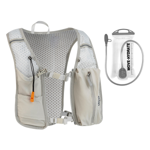 Gilet de sport réfléchissant de sécurité pour l'extérieur, multi-poches, pour l'athlétisme, sac à dos d'hydratation avec poche à eau de 1,5 litre - Product Image 5