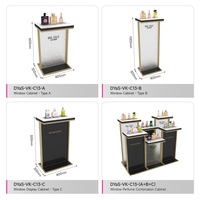 Perlengkapan Toko Parfum Buatan Khusus Furnitur Toko Bermerek LED untuk Merek Kosmetik Desain Interior Toko Parfum Ramah Lingkungan