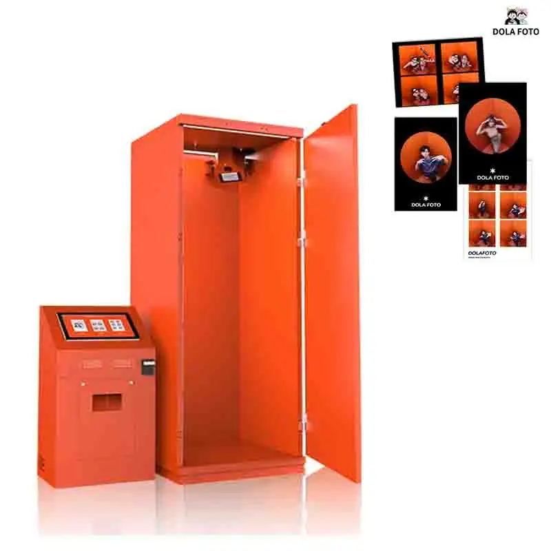 SAMPLES PLEASE DO NOT BUY Logo Customization Photo Booth Vending Machine With Printer Photo-Booth Machine