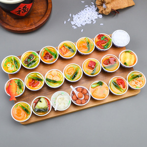 Cartoon Cute Funny Simulation Food 4cm Bowl Charms Doll House Decorations Diy Accessories Junk Phone Case Ornament - Product Image 5