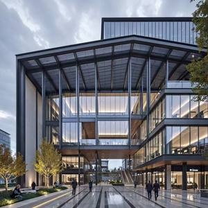 स्टील बिल्डिंग प्रीफैब स्टील संरचना पूर्वनिर्मित स्टील भवन निर्माण estruras de acero - Product Image 1