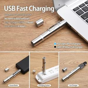 High Quality USB Rechargeable Pointer Red Light <b>Interactive</b> <b>Toys</b> Chaser Laser Pen <b>Cat</b> Teaser Exerciser Training <b>Toy</b> for <b>Cats</b> - Product Image 2