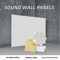 Système insonorisé professionnel commercial traitement acoustique feu évalué écologique PET feutre chicanes panneaux muraux de plafond