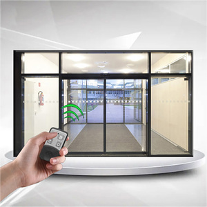 Porte coulissante automatique avec conception de résistance au vent pour <span class=keywords><strong>zone</strong></span> côtière - Product Image 1