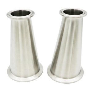 Raccords <span class=keywords><strong>de</strong></span> tubes sanitaires Tri-clover, réducteur concentrique poli miroir 3"x1.5" - Product Image 1