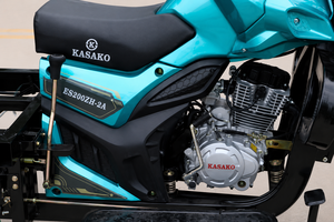KASAKO Venta al por mayor de fábrica Nuevo motocarro de cinco ruedas de bajo costo con carrocería abierta a gasolina - Product Image 3