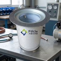 Ersatzteile für Quincy Kompressor Luft-Öl-Abscheider Filter 124487-021