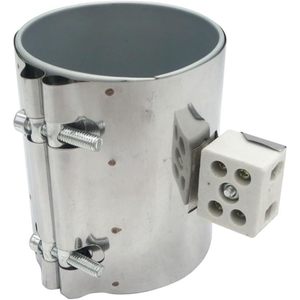 Calentador de Banda de Mica de Acero Inoxidable 85x40mm 220V, Elemento Calefactor Eléctrico para Equipos de Transferencia de Calor - Product Image 1