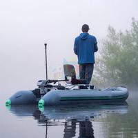 Pesca inflable Pvc Hypalon botes de pesca bote inflable rápido de goma con Motor bote de rescate deportivo de velocidad inflable grande