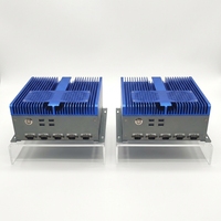Ordinateur embarqué sans ventilateur, processeur Intel Core i3/i5/i7, prise en charge de trois moniteurs, double LAN Gigabit, qualité industrielle, stock disponible