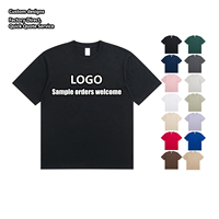 T-shirts unisexes vierges 100 % coton de haute qualité, coupe décontractée classique, avec logo personnalisé sérigraphié et emblème imprimé pour hommes
