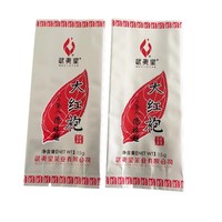 Sachet de thé vide en plastique personnalisé, imprimé en héliogravure, de qualité alimentaire, avec couleur et taille sur mesure