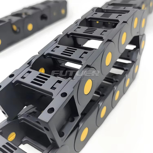 Chaîne porte-câbles <span class=keywords><strong>hydraulique</strong></span> flexible de type fermé 45x100, modèle E Chain, pour machines – Prix populaire - Product Image 3