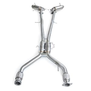 Tuyaux d'échappement sportifs de grand diamètre pour Nissan 370Z 3.7 2009-2018, système d'échappement SS304, silencieux modifié, ondes sonores de <span class=keywords><strong>voiture</strong></span> modifiées - Product Image 4