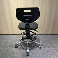 Chaise antistatique ESD dentaire de salle blanche de travail multifonction de qualité supérieure chaise/tabouret de moulin de supermarché de barre en métal pivotante industrielle