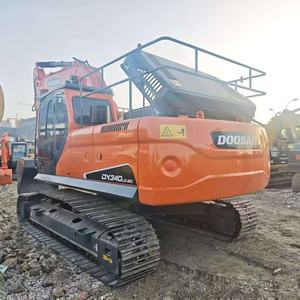 حفارة دوسان DX340LC مستعملة بحالة جيدة سعة 34 طن من كوريا الجنوبية للبيع بسعر مخفض - Product Image 1