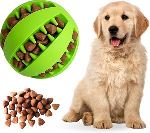 OEM ODM Tough Durable Natural Rubber Teeth Cleaning Interactive Ultra Pet <b>Dog</b> Chew <b>Ball</b> Toy - Product Image 2