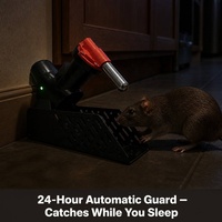 Piège tunnel anti-souris/rats, pièges automatiques à déclenchement rapide pour souris et rats, pour la capture et l'élimination de plusieurs rats à la fois