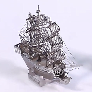 Puzzles en métal carrousel, puzzles en métal 3D à faire soi-même, modèle en acier inoxydable, modèle d'assemblage, décoration - Product Image 2