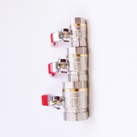 Vannes à boisseau sphérique en laiton économiques de 1/2 à 4 pouces, filetage BSP/NPT, robinet d'eau manuel, vanne de gaz/huile, fabricants de vannes d'eau personnalisées OEM