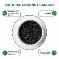 Filtre Tabac Biodégradable Premium au Charbon Actif Coque Coco Naturel Haute Adsorption Substances Nocives Sensation Pure
