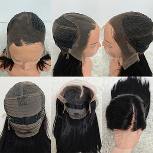 Promotion 72$ Letsfly SDD 13x2 Lace Frontal Wigs 14Inches Pre-pluckes Bone Straight Natural Hair Line Human Hair Wholesales - Product Image 6