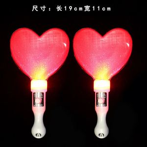 Wholesale Custom <b>Star</b> Shape Mini <b>LED</b> Flashing Baton Bar Concert Cheering Glow Stick Prop - Product Image 6